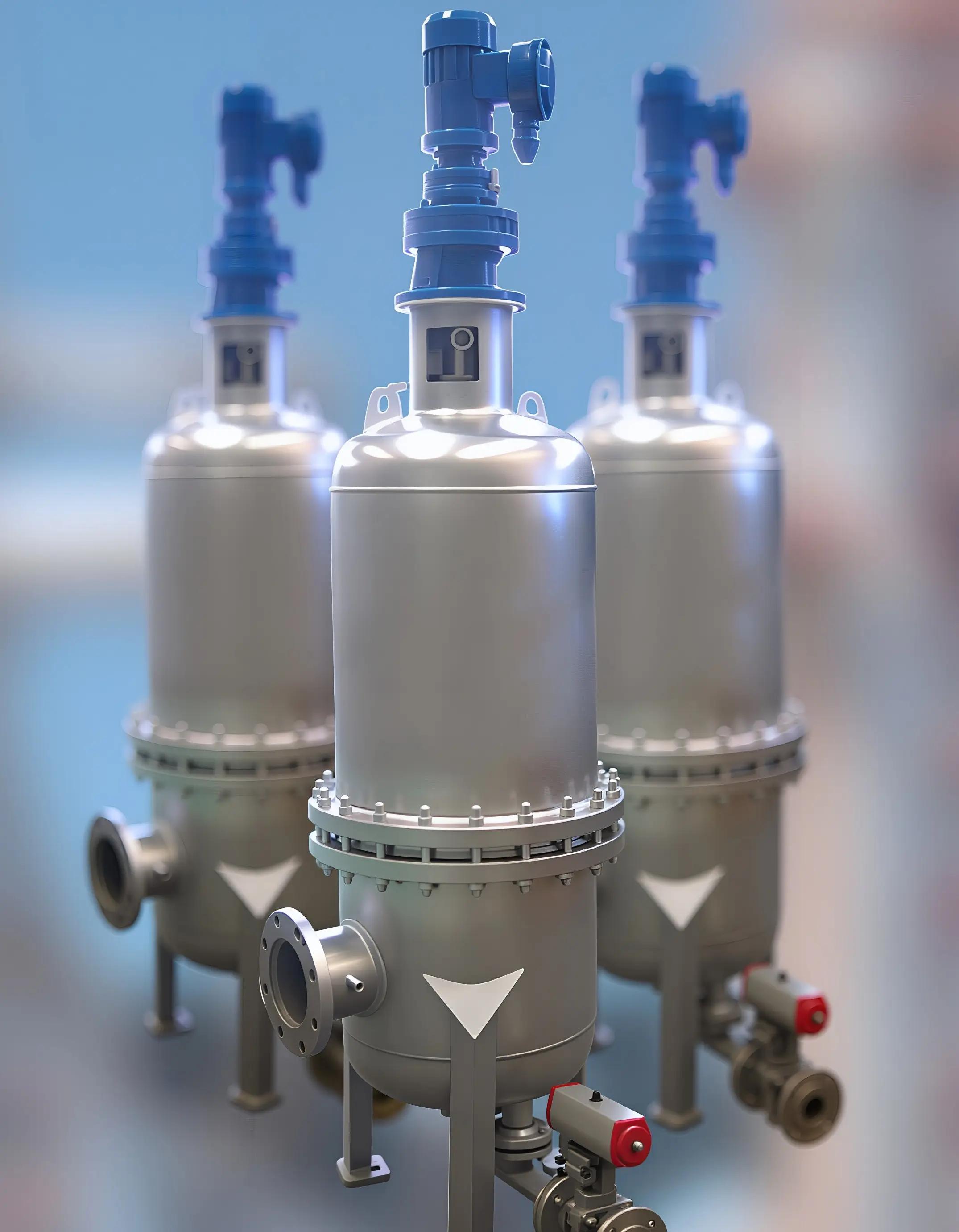 Multi-Column Backwashing Filter