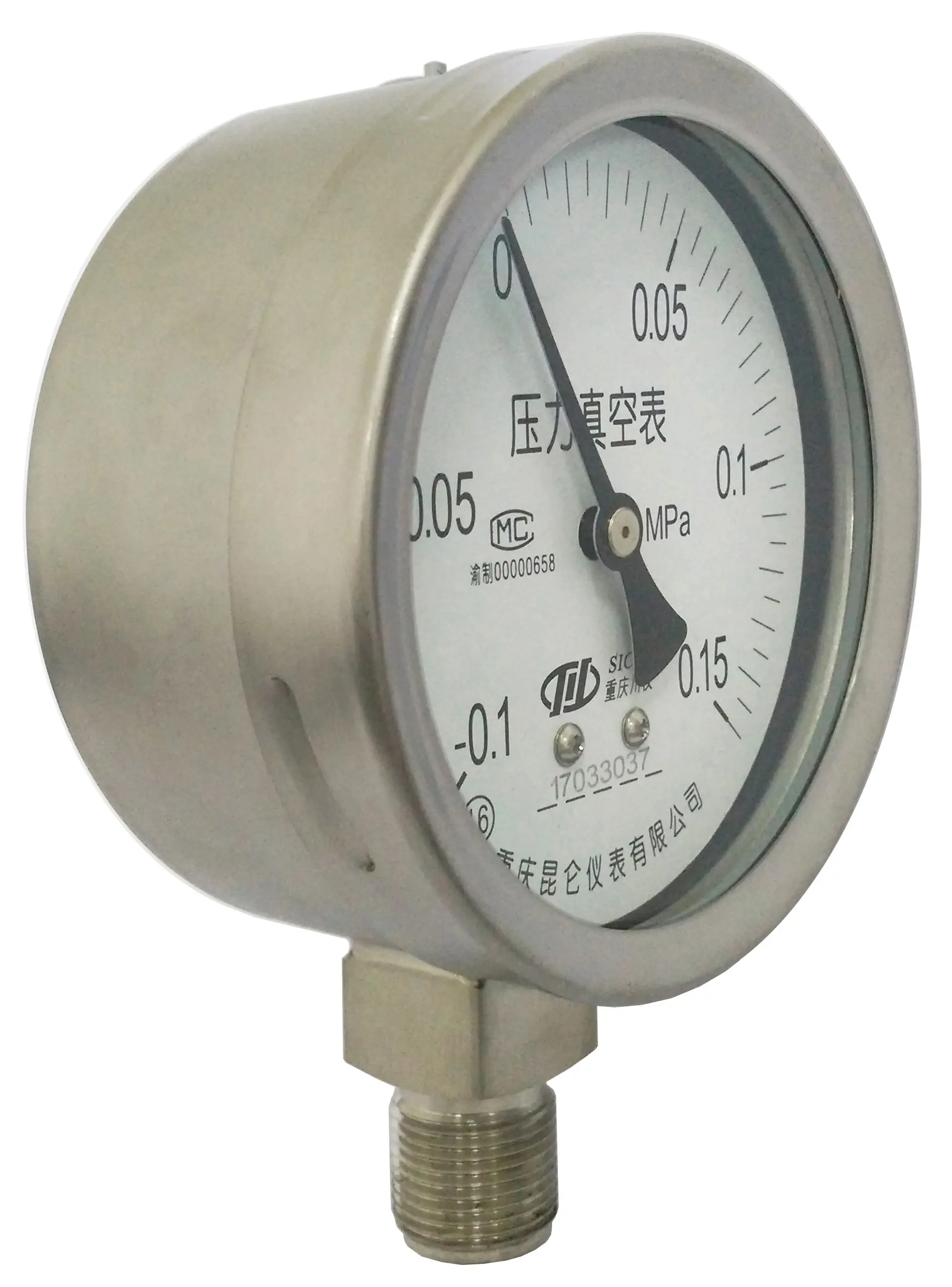 Grade 0.5 High-Reliability  Process Industrial Pressure Gauge